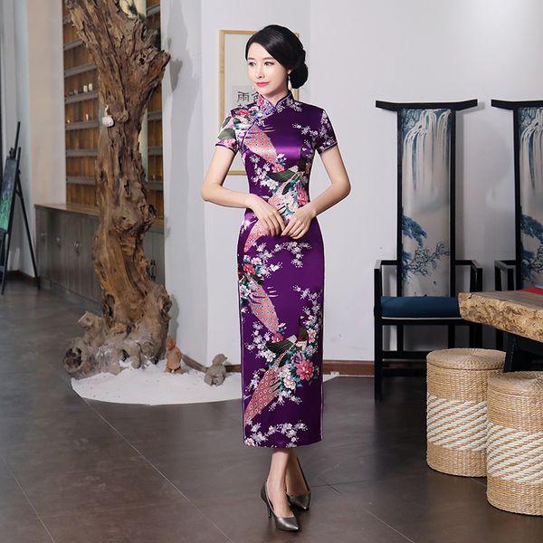 new arrival purple chinese women dress satin qipao long cheongsam summer plus size 4xl 5xl 6xl floral vintage qipao, Black
new arrival purple chinese women dress satin qipao long cheongsam summer plus size 4xl 5xl 6xl floral vintage qipao, Black