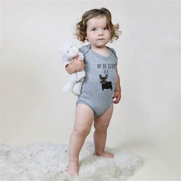 dermspe 2019 new newborn baby rompers lovely boys girls short sleeve my big sister is a dog baby jumpsuits infant gray, White
dermspe 2019 new newborn baby rompers lovely boys girls short sleeve my big sister is a dog baby jumpsuits infant gray, White