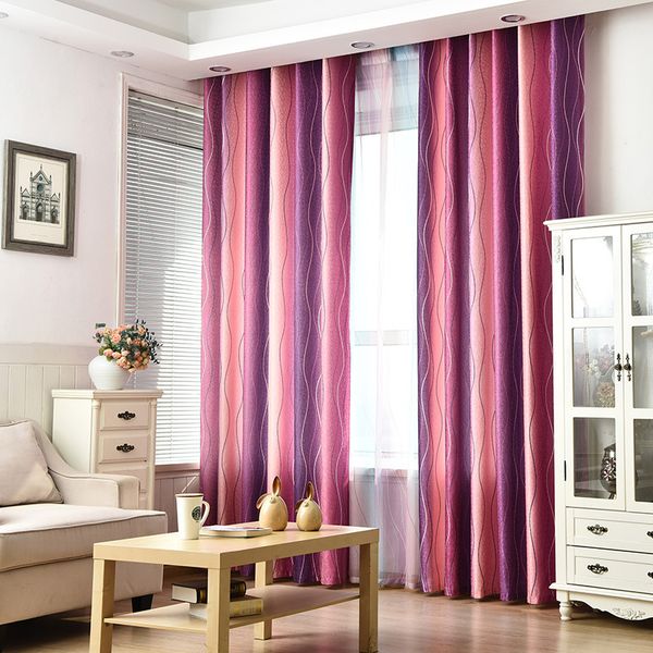 colorful striped curtain for kids girls room blackout curtain for bedroom purple drape jacquard fabric blinds x650#40
colorful striped curtain for kids girls room blackout curtain for bedroom purple drape jacquard fabric blinds x650#40