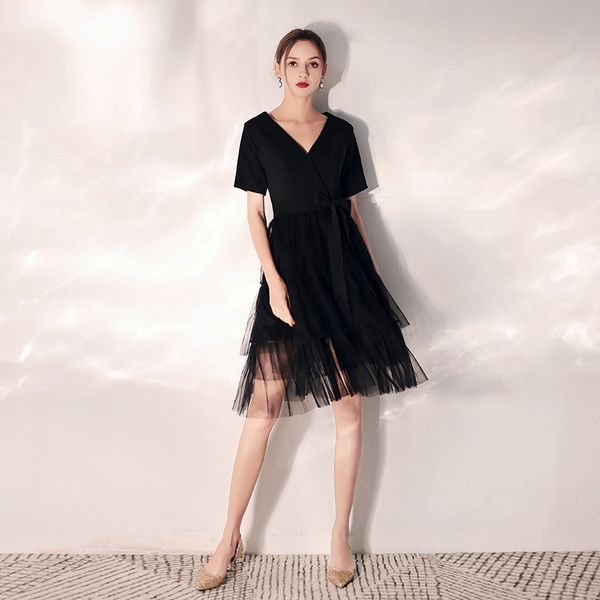 runway dresses 2021 vestidos de alfombra roja tapete cozinha little dress female party temperament french socialite evening show thin short, Black
runway dresses 2021 vestidos de alfombra roja tapete cozinha little dress female party temperament french socialite evening show thin short, Black