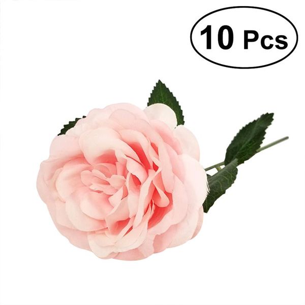 10 pcs artificial flower fake rose simulation flowers for home l wedding decoration
10 pcs artificial flower fake rose simulation flowers for home l wedding decoration