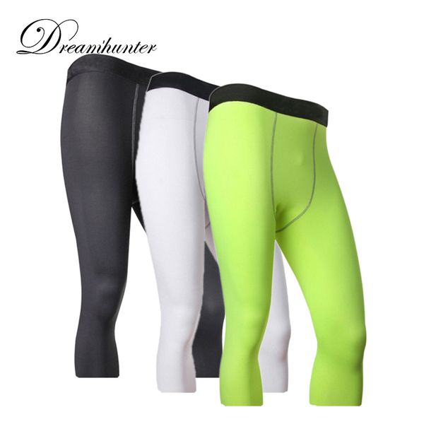 compression mens running leggings gym pro training cycling 3/4 calf pants sports basketball football pants trousers, Black;blue
compression mens running leggings gym pro training cycling 3/4 calf pants sports basketball football pants trousers, Black;blue