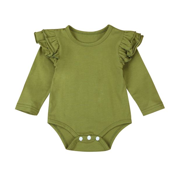infant baby girls solid ruffles cotton romper long sleeve outfits jumpsuit clothes, Blue
infant baby girls solid ruffles cotton romper long sleeve outfits jumpsuit clothes, Blue