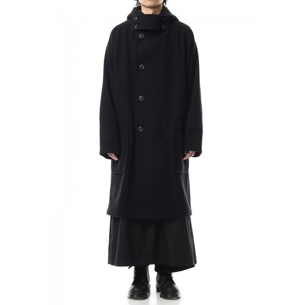 men's trench coats s~6xl customizable clothing fashion casual medium long hooded loose double-breasted coat windbreaker, Tan;black
men's trench coats s~6xl customizable clothing fashion casual medium long hooded loose double-breasted coat windbreaker, Tan;black