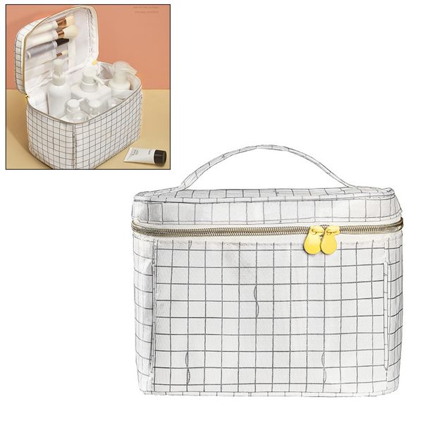 fashion women cosmetic bag portable oxford cloth toiletry wash pouch zipper makeup travel organizer closure handbag
fashion women cosmetic bag portable oxford cloth toiletry wash pouch zipper makeup travel organizer closure handbag