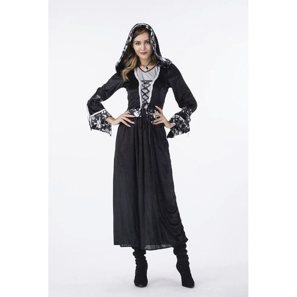 masquerade female cosplay costume halloween scary skeleton dresses vampire ghosts bride witch plays costume, Black;red
masquerade female cosplay costume halloween scary skeleton dresses vampire ghosts bride witch plays costume, Black;red