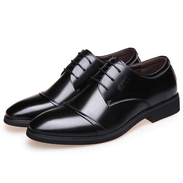 38~48 large man italian synthetic dress leather shoes brown pointed toe formal wedding suit shoes lace up british business shoe, Black
38~48 large man italian synthetic dress leather shoes brown pointed toe formal wedding suit shoes lace up british business shoe, Black