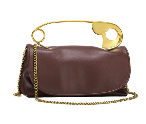 2020 ins korea women large pin design soft handbags girl shoulder bags messenger bag ladies personality chic purse with chains
2020 ins korea women large pin design soft handbags girl shoulder bags messenger bag ladies personality chic purse with chains