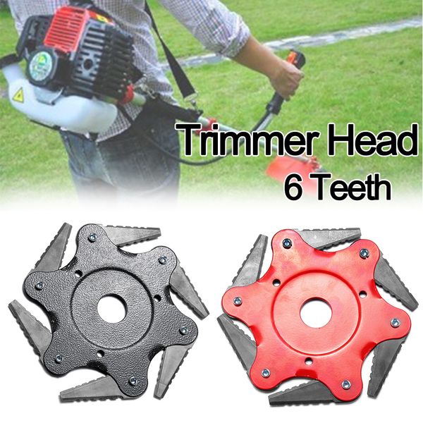 2019 new double-sided steel 6-tooth trimmer grass brush cutter lawn mower boat metal blade trimmer head home gardening supplies
2019 new double-sided steel 6-tooth trimmer grass brush cutter lawn mower boat metal blade trimmer head home gardening supplies