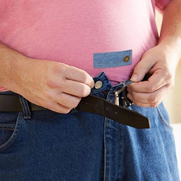 belts buttons extender durable button waist comfortable jeans pants buckle elastic extension strap, Black;brown
belts buttons extender durable button waist comfortable jeans pants buckle elastic extension strap, Black;brown