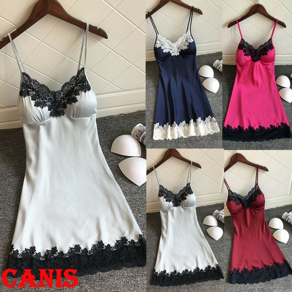 2019 women clothing ladies lace backless strap solid color sleepwear women babydoll sleep, Black;red
2019 women clothing ladies lace backless strap solid color sleepwear women babydoll sleep, Black;red