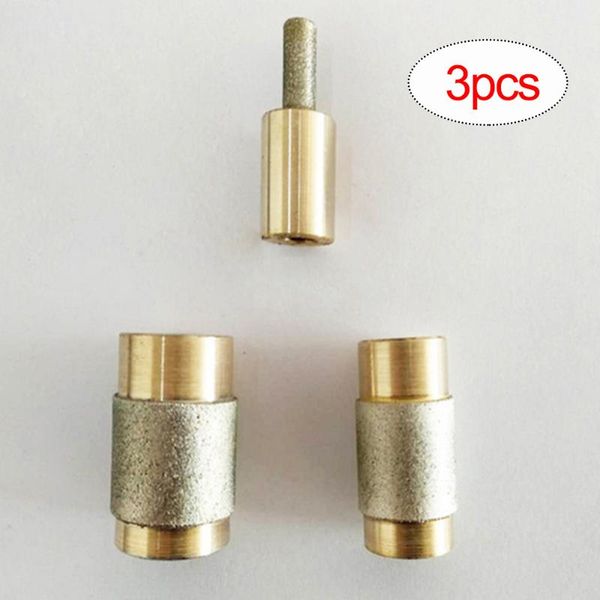 3pcs grinding bits set 3 stained glass grinder heads 1/4 3/4 1 inch for grinding machine brass core reduces shaft binding
3pcs grinding bits set 3 stained glass grinder heads 1/4 3/4 1 inch for grinding machine brass core reduces shaft binding