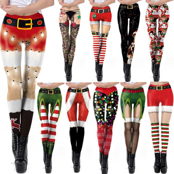sell new fashion womens ladies christmas 3d print leggings sports gym yoga workout skinny pants trousers, Black
sell new fashion womens ladies christmas 3d print leggings sports gym yoga workout skinny pants trousers, Black