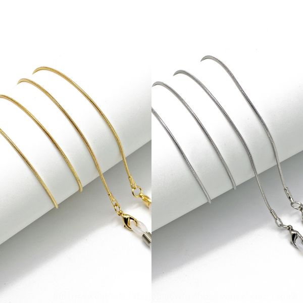 rope sun 1.2mm simple gold and silver sunglasses metal glasses chain snake bone chain
rope sun 1.2mm simple gold and silver sunglasses metal glasses chain snake bone chain
