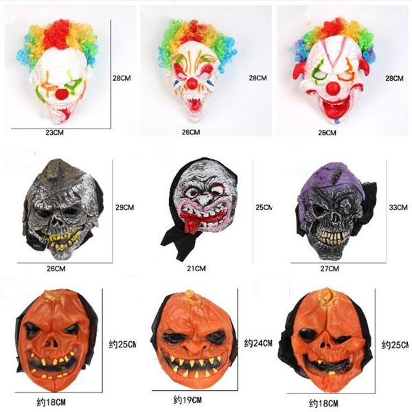 funny scary horror mask halloween party new year fool's day latex mask woman man cosplay costume full face masks lxl556-1
funny scary horror mask halloween party new year fool's day latex mask woman man cosplay costume full face masks lxl556-1
