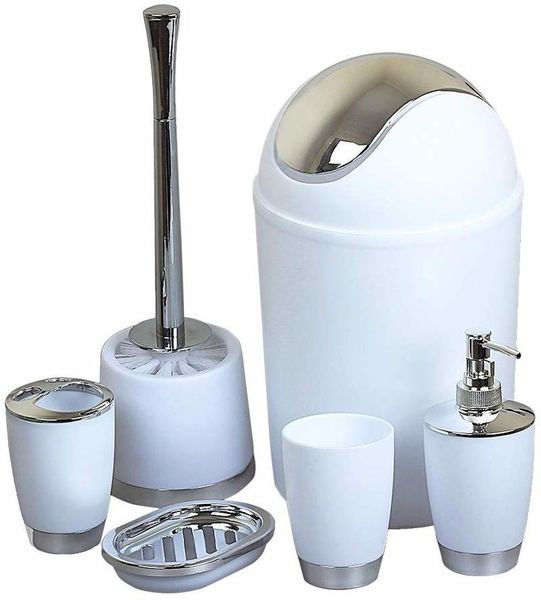 yooap trash can l household items plating plastic bathroom 6-piece wash bathroom set set accessories
yooap trash can l household items plating plastic bathroom 6-piece wash bathroom set set accessories
