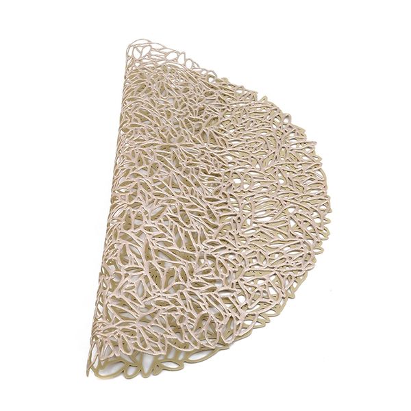 non slip table mats wood grain pattern pvc placemats round hollow waterproof heat-insulated pad dinner placemat home decoration
non slip table mats wood grain pattern pvc placemats round hollow waterproof heat-insulated pad dinner placemat home decoration