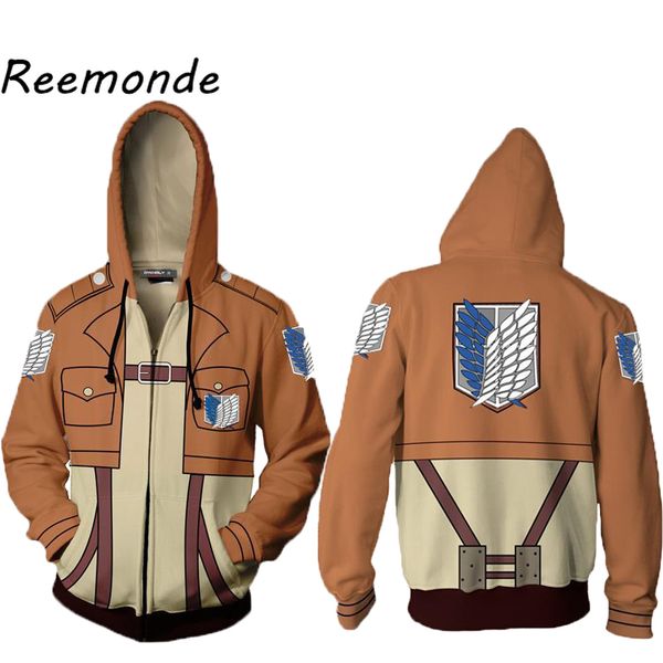 anime attack on titan cosplay costumes men hoodies jackets male zipper sweatshirts shingeki eren mikasa ackerman clothes autumn, Black
anime attack on titan cosplay costumes men hoodies jackets male zipper sweatshirts shingeki eren mikasa ackerman clothes autumn, Black
