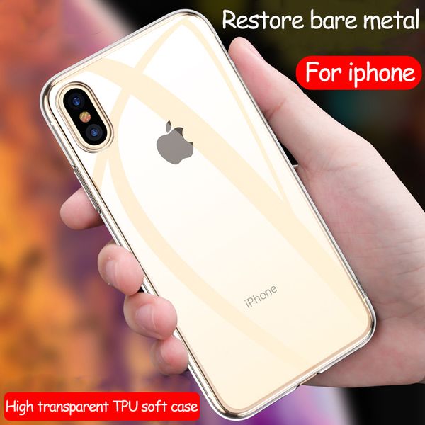 for iphone xs max phone case transparent soft ultra-thin silicone tpu cover anti-fall back cover support 10pcs delivery / wholesale
for iphone xs max phone case transparent soft ultra-thin silicone tpu cover anti-fall back cover support 10pcs delivery / wholesale