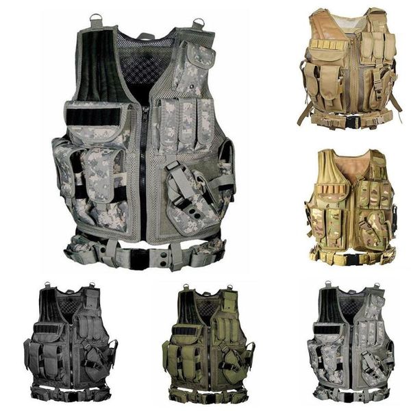 outdoor wilderness survival equipment outdoor tactical vests game protective tactical real cs vest equipment a6o2, Gray;blue
outdoor wilderness survival equipment outdoor tactical vests game protective tactical real cs vest equipment a6o2, Gray;blue