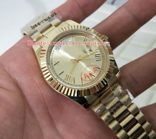 excellent wristwatches oyster 40mm 36mm 228238 18k yellow gold asia 2813 movement mechanical automatic mens watch watches, Slivery;brown
excellent wristwatches oyster 40mm 36mm 228238 18k yellow gold asia 2813 movement mechanical automatic mens watch watches, Slivery;brown