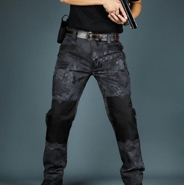 2020 cargo pants men tactical loose camouflage army men cotton trousers man pantalon homme us combat pants w827, Black
2020 cargo pants men tactical loose camouflage army men cotton trousers man pantalon homme us combat pants w827, Black