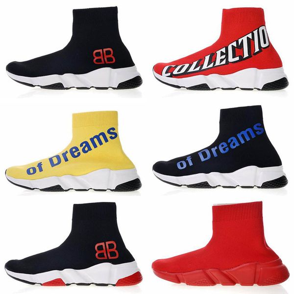 Дизайнер Speed Stretch вязать Носок Mid Кроссовки Мечты Мужские Женские Chaussures Paris Triple S Кроссовки РАЗМЕР 36-45
Дизайнер Speed Stretch вязать Носок Mid Кроссовки Мечты Мужские Женские Chaussures Paris Triple S Кроссовки РАЗМЕР 36-45