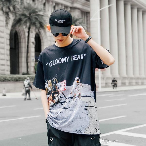 letter print streetwear tshirts oversize short sleeve cotton men and women summer t shirt hip hop crewneck tees, White;black
letter print streetwear tshirts oversize short sleeve cotton men and women summer t shirt hip hop crewneck tees, White;black