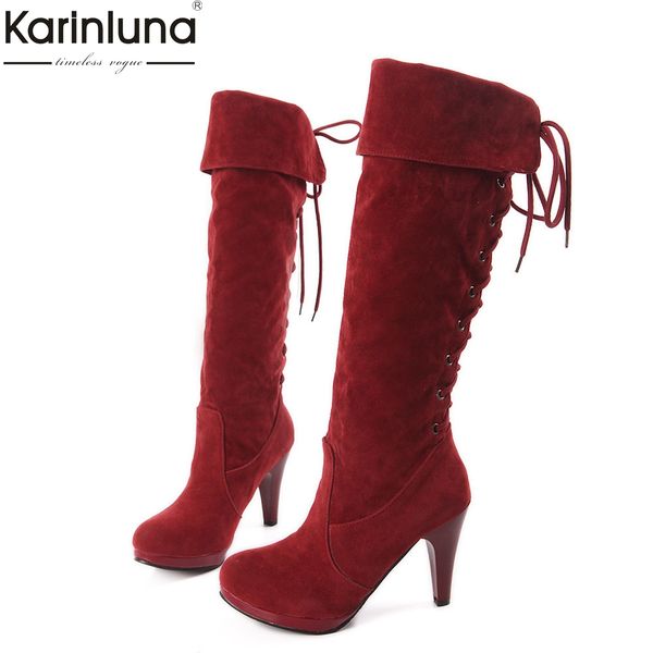 women's big size 32-48 high heels knee high boots women shoes vintage lady winter shoes woman boots female botas de mujer, Black
women's big size 32-48 high heels knee high boots women shoes vintage lady winter shoes woman boots female botas de mujer, Black