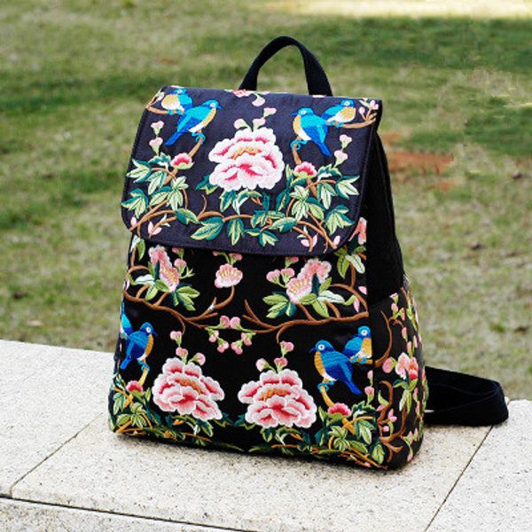 fashion embroidery travel women backpacknice floral embroidered lady backrack national all-match bohemian canvas cover backruck
fashion embroidery travel women backpacknice floral embroidered lady backrack national all-match bohemian canvas cover backruck