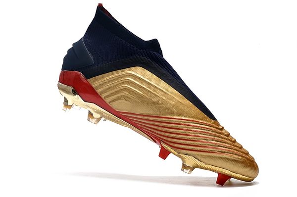 2020 high pre dator 19+ fg knitted gold blue leather outdoor shoes men women shoes size 35-45
2020 high pre dator 19+ fg knitted gold blue leather outdoor shoes men women shoes size 35-45