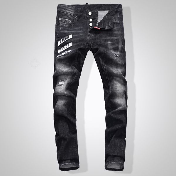european american style men jeans luxury men straight denim trousers zipper patchwork slim black hole jeans for, Blue
european american style men jeans luxury men straight denim trousers zipper patchwork slim black hole jeans for, Blue