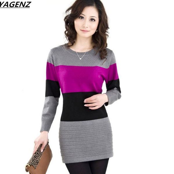 2017 new spring autumn long pullovers women sweater knit sweater plus size 5xl women winter clothes stripe 338, White;black
2017 new spring autumn long pullovers women sweater knit sweater plus size 5xl women winter clothes stripe 338, White;black