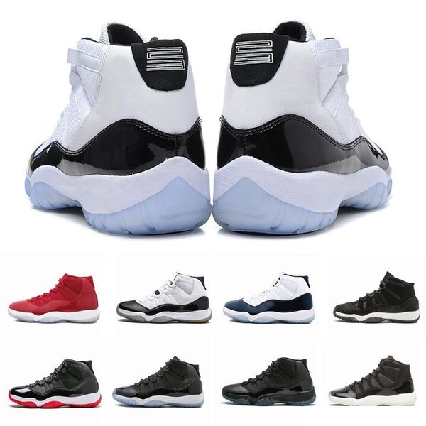 with box space jam concord 11 11s xi men women high heiress black red chicago basketball shoes low le bred sports j11 sneakers
with box space jam concord 11 11s xi men women high heiress black red chicago basketball shoes low le bred sports j11 sneakers