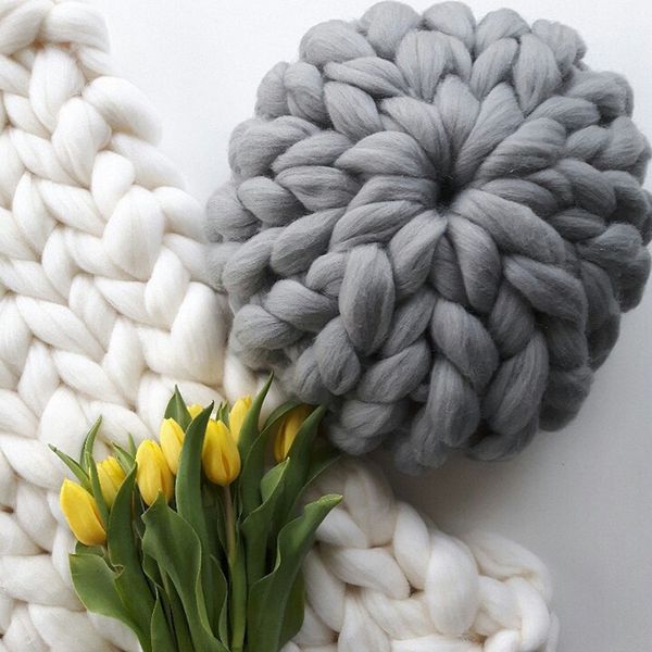 handmade chunky wool pillow chair cushion king size knit throw super big bulky arm knitting home birthday gift pillow case
handmade chunky wool pillow chair cushion king size knit throw super big bulky arm knitting home birthday gift pillow case