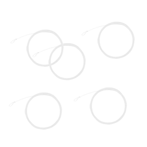 5pcs fly fishing tapered leader with loop, high tension clear nylon fishing leader line 0/1/2/3/4/5/6x
5pcs fly fishing tapered leader with loop, high tension clear nylon fishing leader line 0/1/2/3/4/5/6x