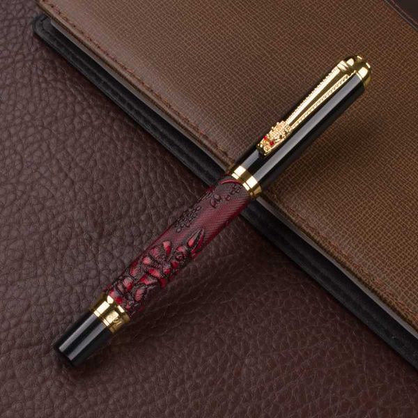 original dw red leather grape pattern 0.5mm middle nib classic stationery fountain pen office school supplies jinhao stylo
original dw red leather grape pattern 0.5mm middle nib classic stationery fountain pen office school supplies jinhao stylo
