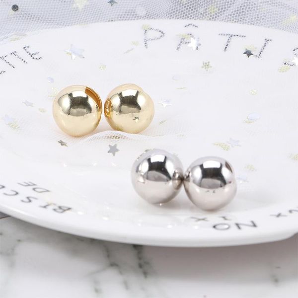 simple round ball geometric earrings textured gold/silver color earrings for women ball basket huggie, Golden;silver
simple round ball geometric earrings textured gold/silver color earrings for women ball basket huggie, Golden;silver