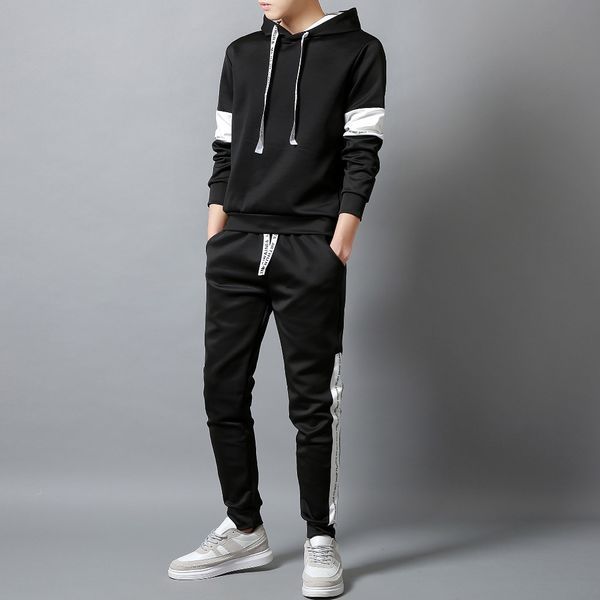 men sets hooded sport suit tracksuit outfit suit 2 piece set suits hoodies long pants autumn warm mens clothing drop shipping, Gray
men sets hooded sport suit tracksuit outfit suit 2 piece set suits hoodies long pants autumn warm mens clothing drop shipping, Gray