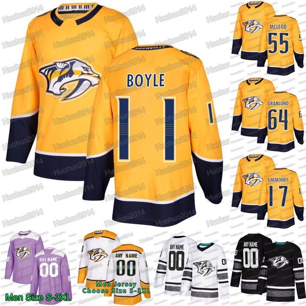 11 Brian Boyle Nashville Predators 17 Wayne Simmonds 64 Mikael Granlund P.K Subban Cody McLeod Filip Forsberg Roman Josi Pekka Rinne Jersey 
11 Brian Boyle Nashville Predators 17 Wayne Simmonds 64 Mikael Granlund P.K Subban Cody McLeod Filip Forsberg Roman Josi Pekka Rinne Jersey