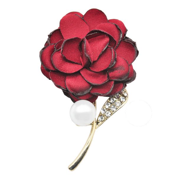 new fabric brooch rose pearl water drill brooch high-end clothing accessories jewelry, Gray
new fabric brooch rose pearl water drill brooch high-end clothing accessories jewelry, Gray
