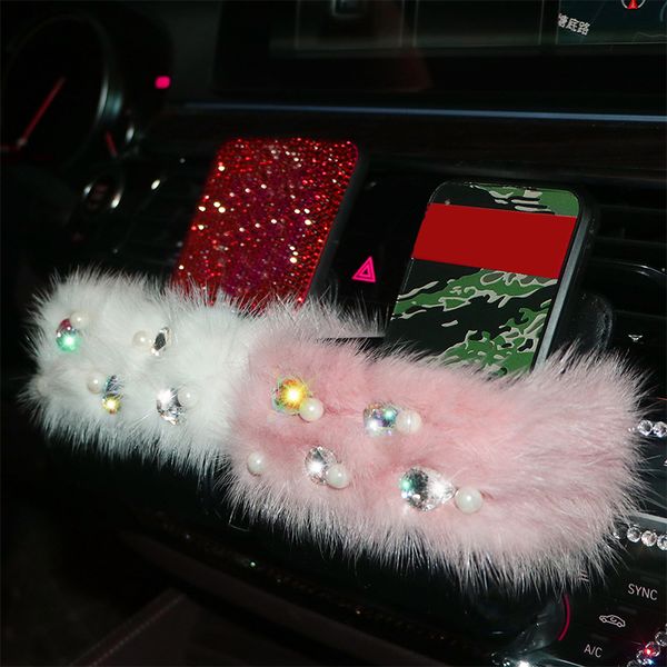 plush diamond pearl car storage box crystal rhinestones auto outlet air vent cosmetics case mobile phone bag bucket women girls
plush diamond pearl car storage box crystal rhinestones auto outlet air vent cosmetics case mobile phone bag bucket women girls