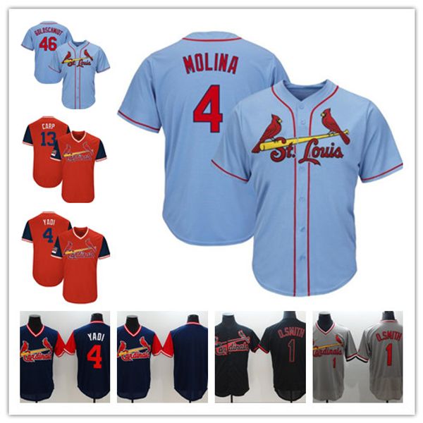 Ba eball jer ey t loui paul gold chmidt cardinal 1 ozzie mith 4 yadier molina men 2019 ba eball titched jer ey quality, Blue;black
Ba eball jer ey t loui paul gold chmidt cardinal 1 ozzie mith 4 yadier molina men 2019 ba eball titched jer ey quality, Blue;black