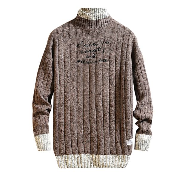 men's sweater casual fashion printing patchwork o-neck long sleeve knitted sweater autumn winter clothing, White;black
men's sweater casual fashion printing patchwork o-neck long sleeve knitted sweater autumn winter clothing, White;black