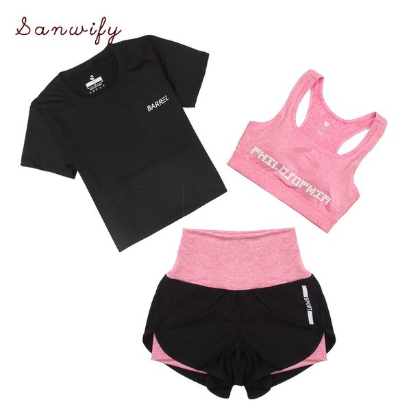 various women yoga 3pcs sports set sports running tracksuit jogging yoga sportswear, White;red
various women yoga 3pcs sports set sports running tracksuit jogging yoga sportswear, White;red