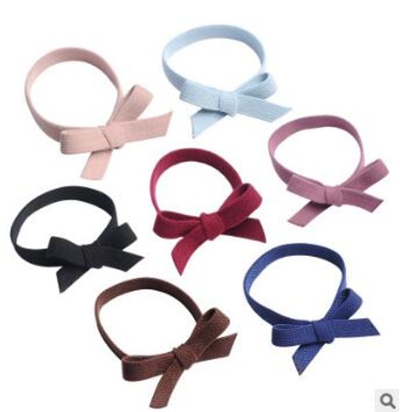 480pcs/lot diy simple flat rope bowknot rubber band elasticity pure colore ponytail hair bands styling tool accessory ha1652, Brown
480pcs/lot diy simple flat rope bowknot rubber band elasticity pure colore ponytail hair bands styling tool accessory ha1652, Brown