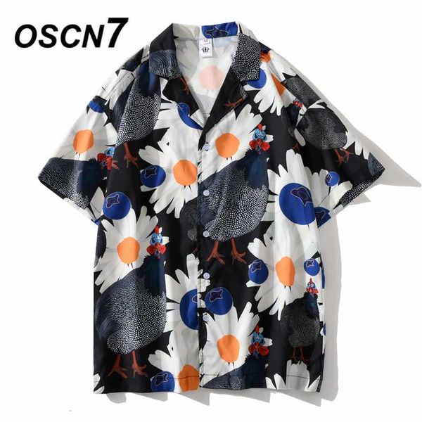 oscn7 casual streetwear beach printed short sleeve shirt men 2020 hawaii oversize fashion harujuku women shirts 643, White;black
oscn7 casual streetwear beach printed short sleeve shirt men 2020 hawaii oversize fashion harujuku women shirts 643, White;black