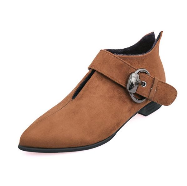 new ankle boots women pointed toe vintage short boots spring autumn fashion low heels ladies vintage roman black brown shoe
new ankle boots women pointed toe vintage short boots spring autumn fashion low heels ladies vintage roman black brown shoe