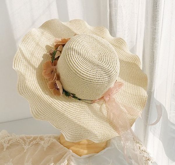 sun hat female foldable wild bow travel straw hat beach big eaves sun hat summer, Blue;gray
sun hat female foldable wild bow travel straw hat beach big eaves sun hat summer, Blue;gray
