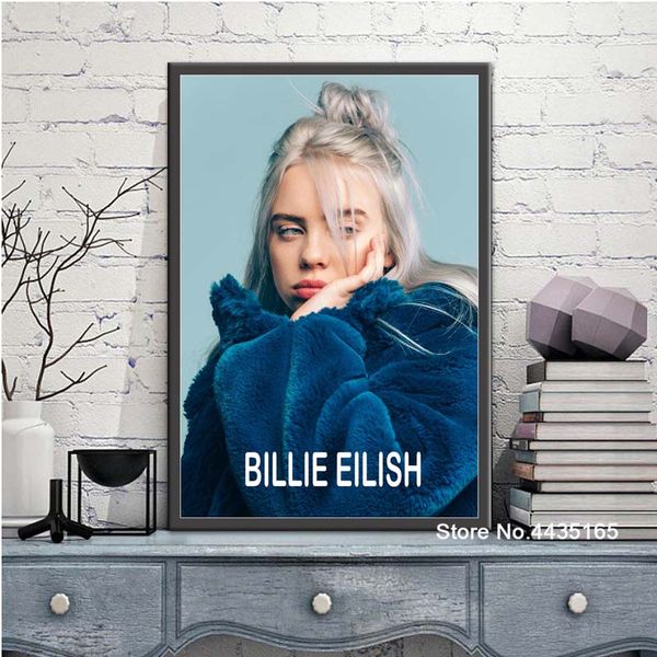 billie eilish poster singer star posters and prints wall art picture canvas painting decoration for living room home decor
billie eilish poster singer star posters and prints wall art picture canvas painting decoration for living room home decor